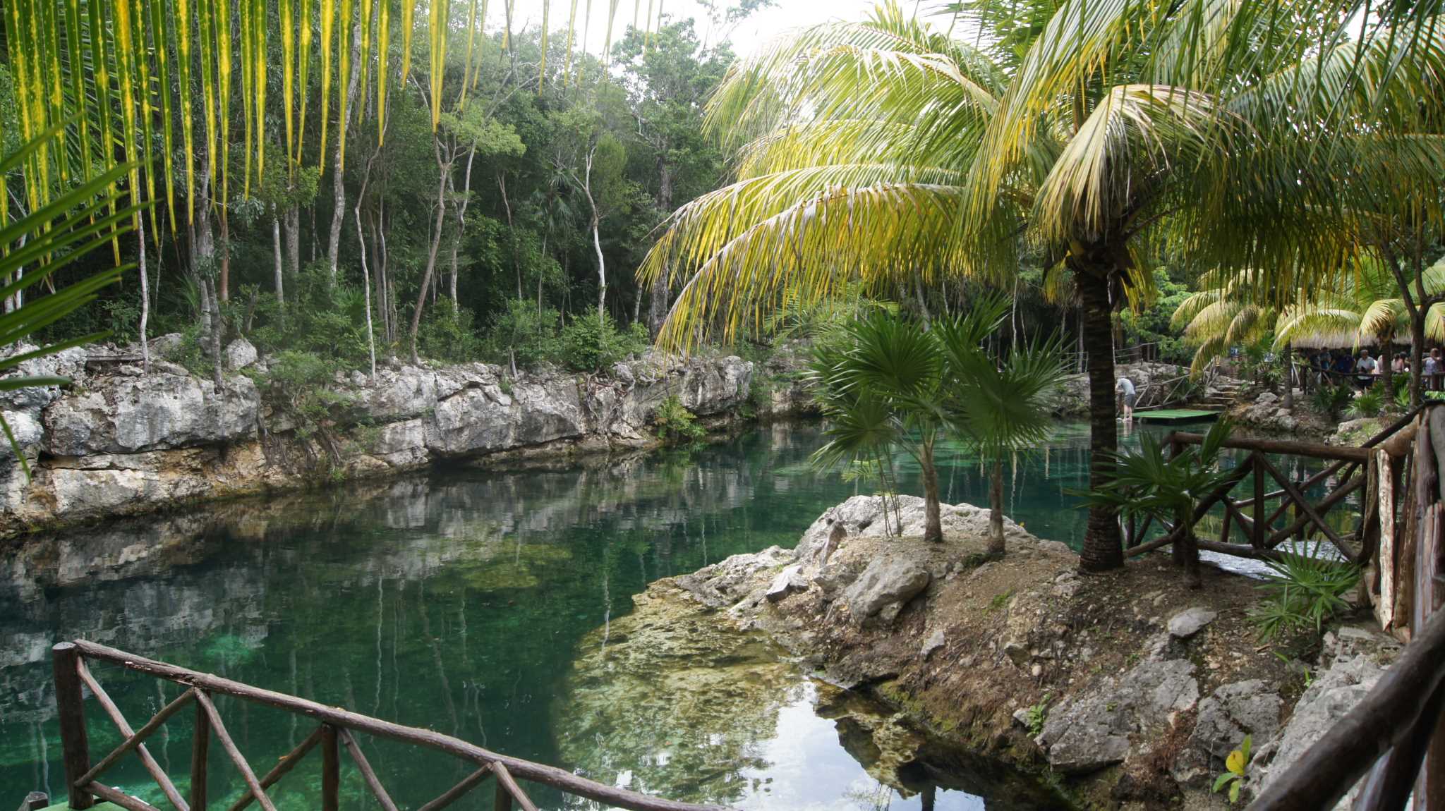 Сеноты Канкуна - Мексика (Coba trip - open cenote- quiet time)